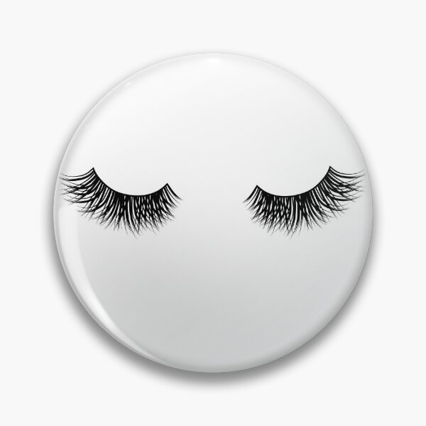 Artikelvorschau, Wimpern mit dicker Wimperntusche entworfen und verkauft von ItsNikkiArts.