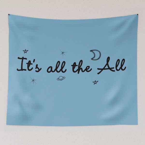 Item preview, Nova Quest Priestess Talara "It's all the All" quote b&w designed and sold by misssallyb.