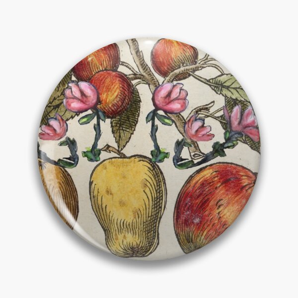 Crazy Fruit And Blooms Pin