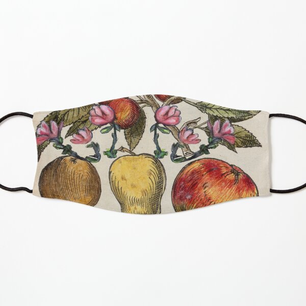 Crazy Fruit And Blooms Kids Mask