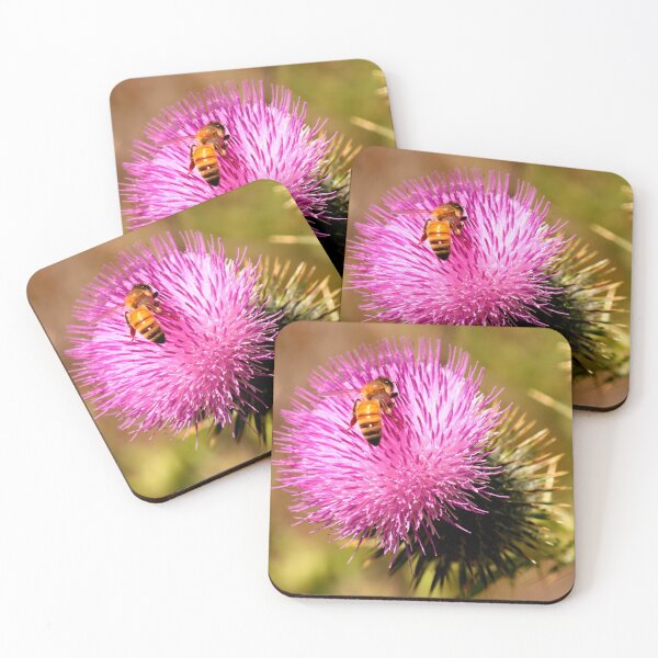 Item preview, Thistle and Bee designed and sold by Geoff Treagus.