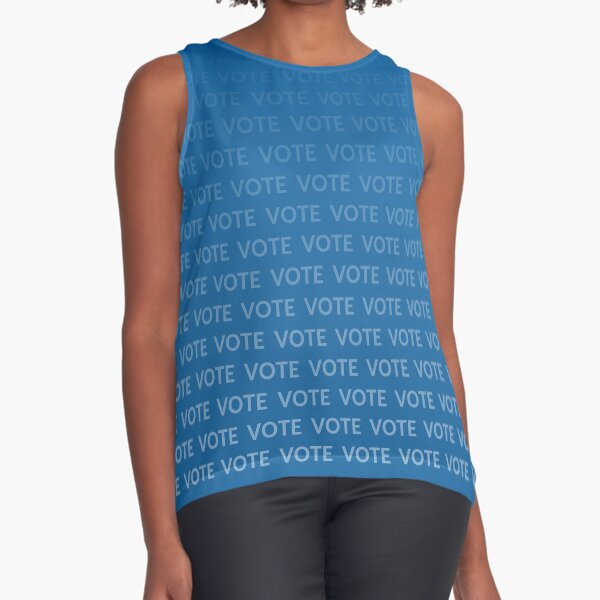 Item preview, VOTE VOTE VOTE - blue designed and sold by LWVSF.
