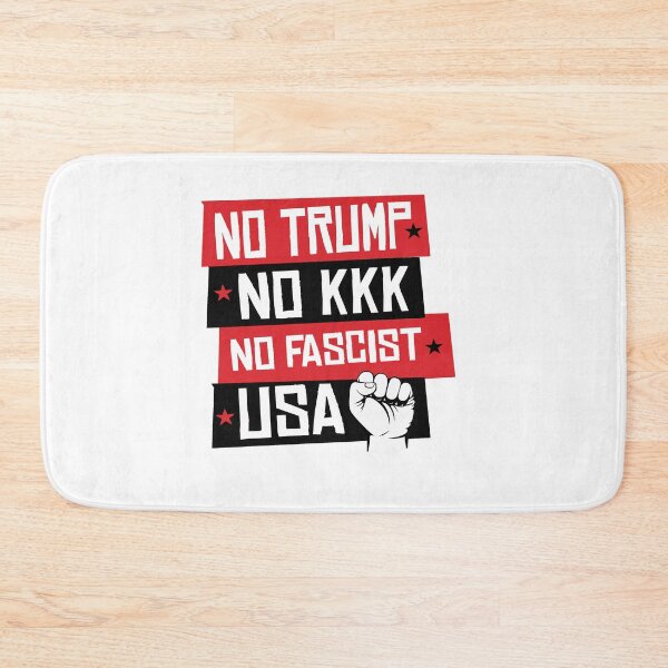 Item preview, NO TRUMP NO KKK NO FASCIST USA! designed and sold by popdesigner.