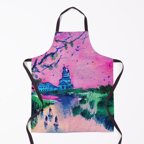 Item preview, Copy of  Kamenka River, Suzdal Russia - Vladimir Oblast (Original Painting) designed and sold by darrenyeoart.