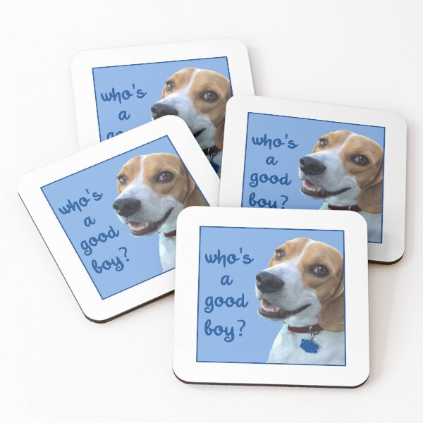 Item preview, Beagle - Who's a Good Boy? designed and sold by Whoopsidoodle.