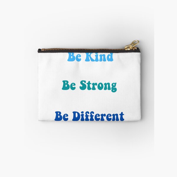 Item preview, Be Kind Be Strong Be Different Blue designed and sold by hashntoast.