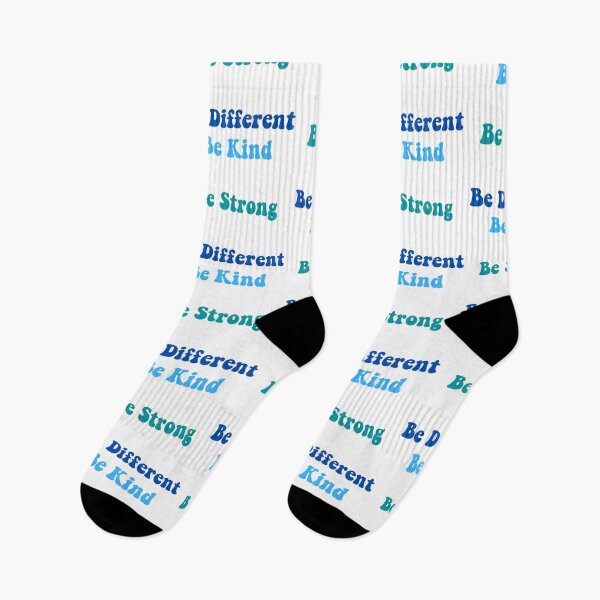 Item preview, Be Kind Be Strong Be Different Blue designed and sold by hashntoast.