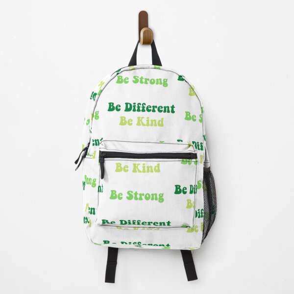 Item preview, Be Kind Be Strong Be Different Green designed and sold by hashntoast.