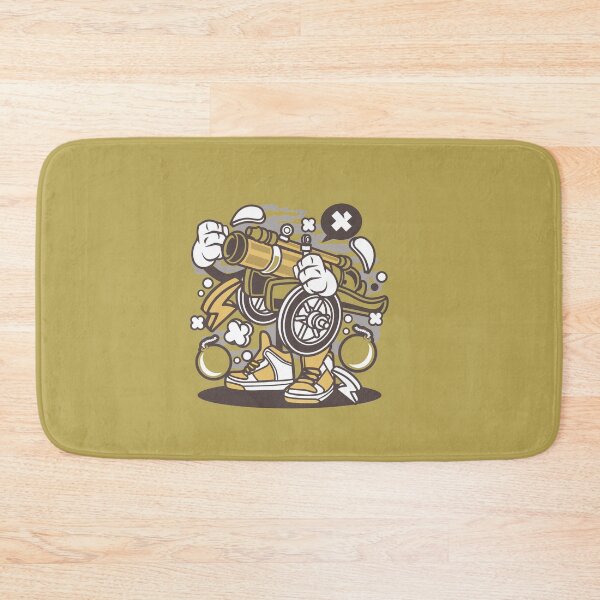 Item preview, Pelota Canon con diseño de dibujos animados profesional designed and sold by CartoonTshirtD.