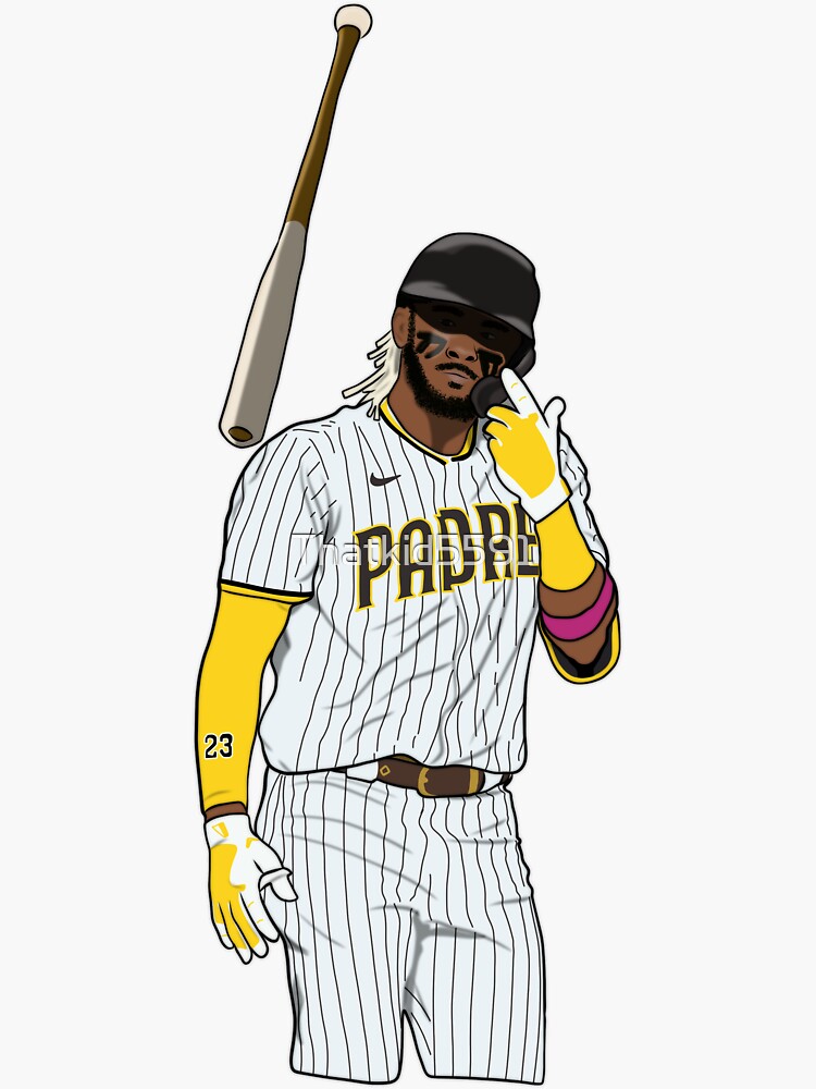 "Fernando Tatis Jr. Bat Flip" Sticker for Sale by Thatkid5591 Redbubble