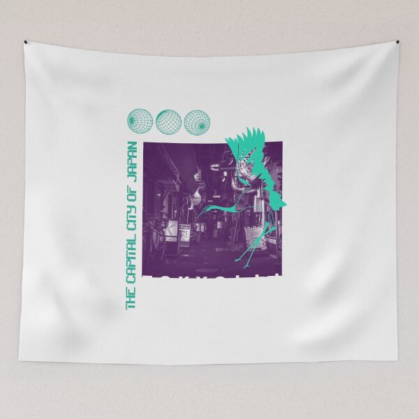 Item preview, Modern 1989 Japanese Tokyo Artwork designed and sold by MakiMak.