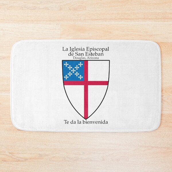 Item preview, La Iglesia Episcopal de San Esteban, Douglas Arizona - The Episcopal Church Shield #1 Plain Text PNG Outlined designed and sold by litmusician.