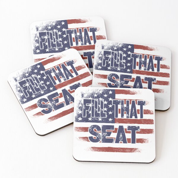 Item preview, Fill That Seat USA Flag Fill That Seat designed and sold by Cecil-Blackwell.