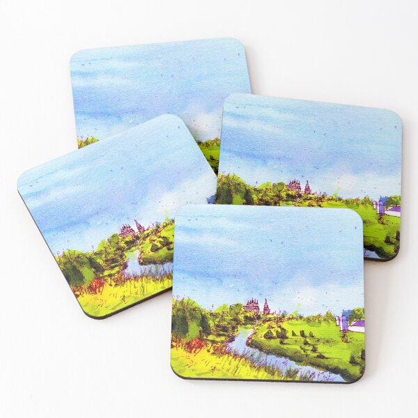 Item preview, Kamenka River 2, Suzdal Russia - Vladimir Oblast (Original Painting) designed and sold by darrenyeoart.