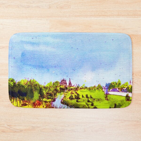 Item preview, Kamenka River 2, Suzdal Russia - Vladimir Oblast (Original Painting) designed and sold by darrenyeoart.