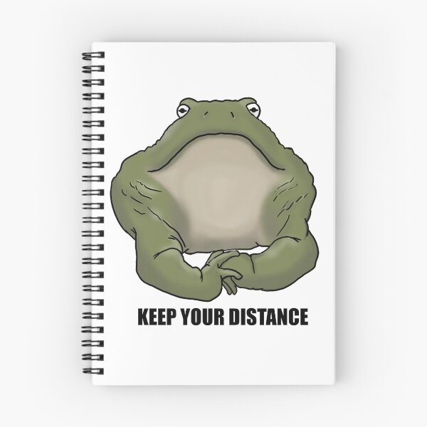 Item preview, African bull frog Keep your distance designed and sold by Binkykun.