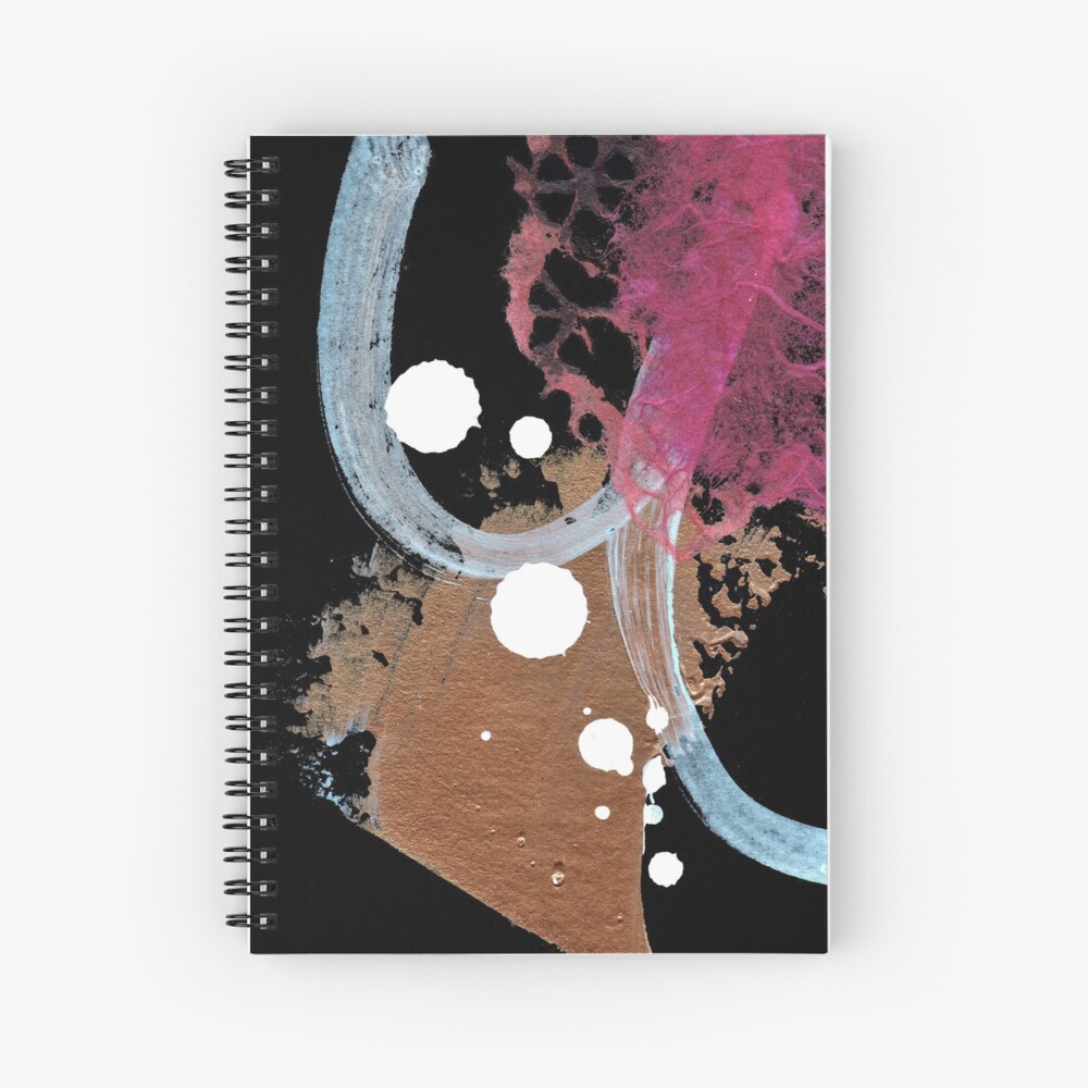 Pink Shadow II Spiral Notebook