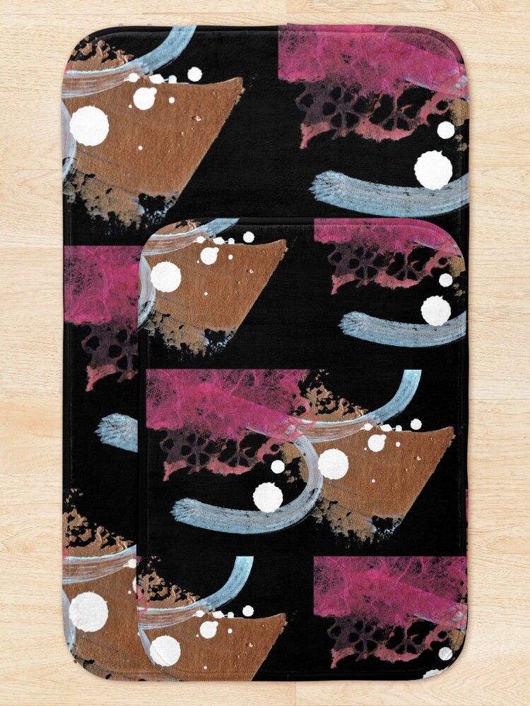 Alternate view of Pink Shadow II Bath Mat
