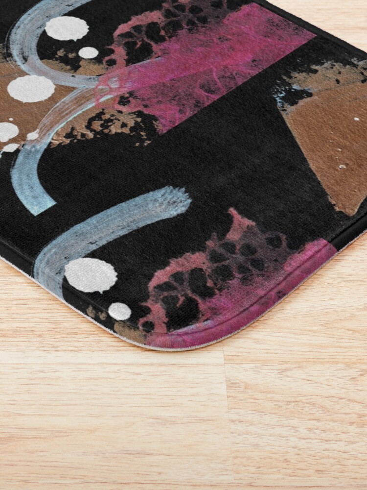 Alternate view of Pink Shadow II Bath Mat