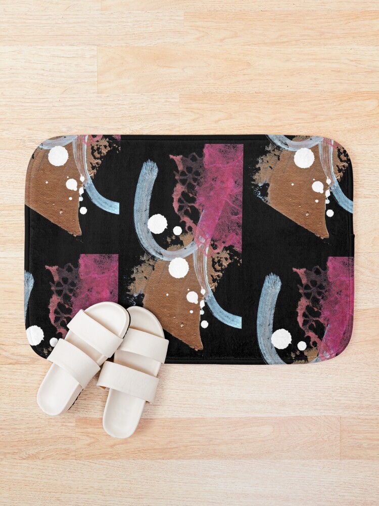Alternate view of Pink Shadow II Bath Mat