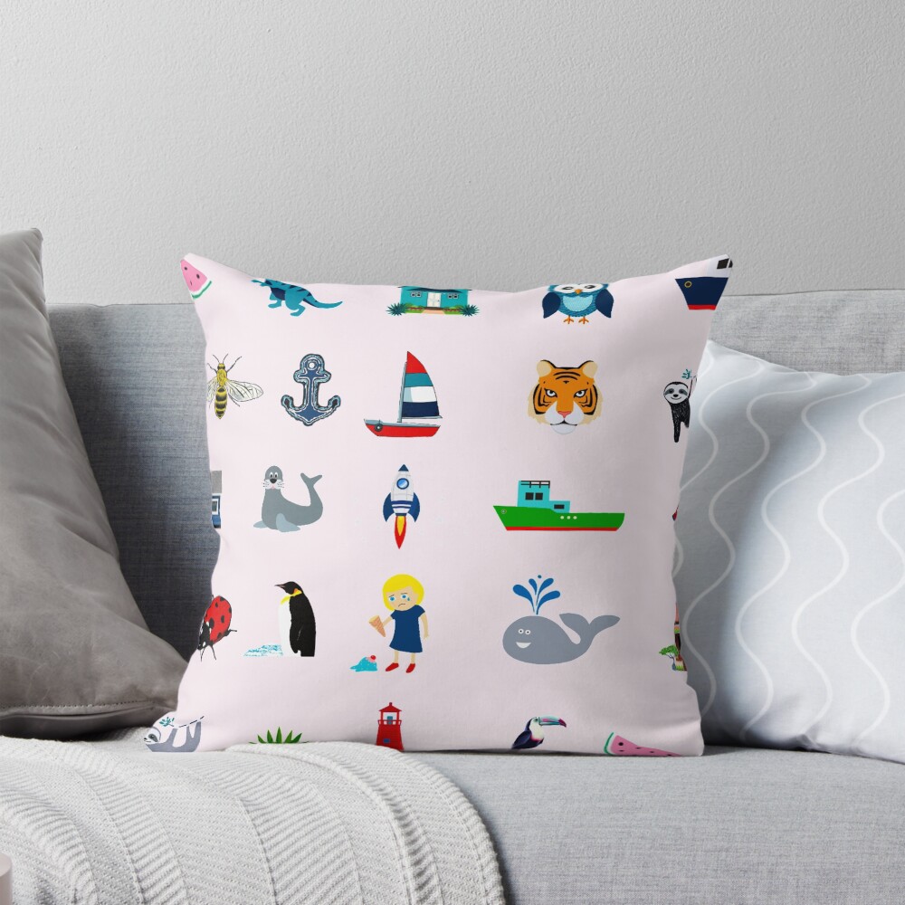 Item preview, Throw Pillow designed and sold by MarcSabuncu.