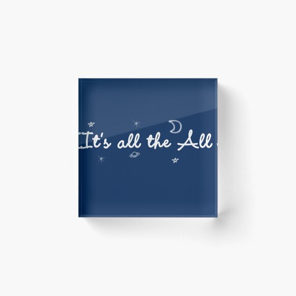Item preview, Nova Quest Priestess Talara "It's all the All" quote blue/white designed and sold by misssallyb.