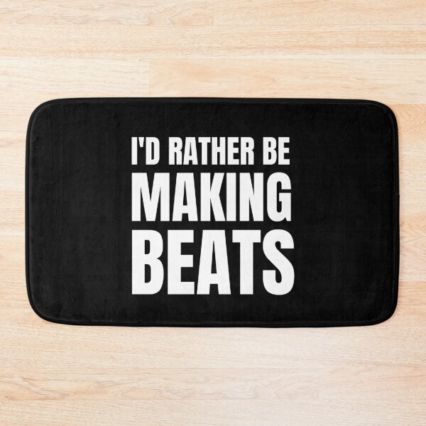 Item preview, I'd Rather Be Making Beats Beat Maker Music Producer Shirt designed and sold by Panda  Square.