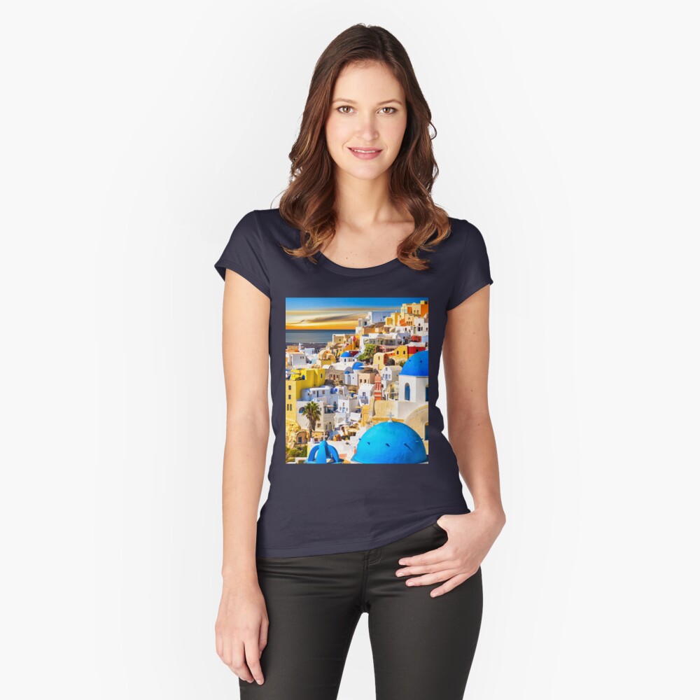 Item preview, Fitted Scoop T-Shirt designed and sold by StickerArtwork.