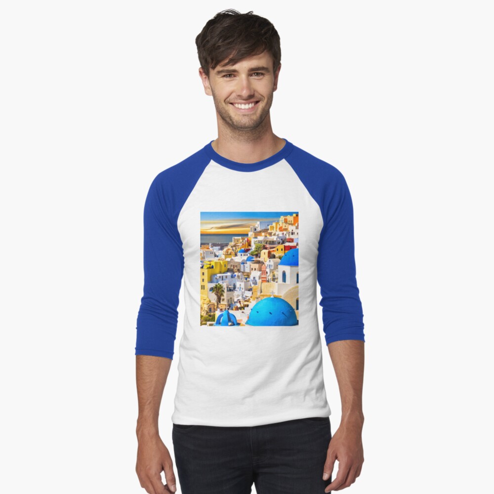 Item preview, Baseball ¾ Sleeve T-Shirt designed and sold by StickerArtwork.