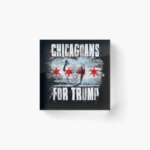 Item preview, Chicagoans For Trump - Trump 2020 Patriotic Flag designed and sold by ockshirts.