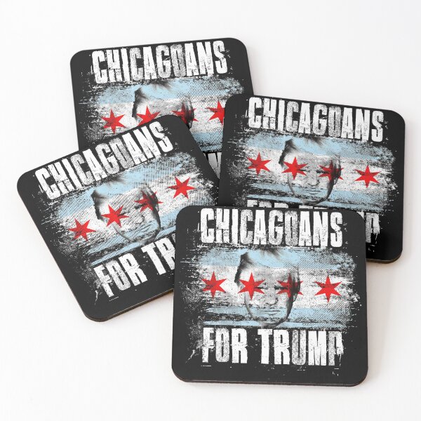 Item preview, Chicagoans For Trump - Trump 2020 Patriotic Flag designed and sold by ockshirts.