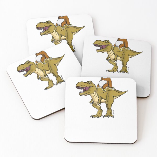 Item preview, Funny Sloth Riding a TRex Dinosaur designed and sold by Cecil-Blackwell.