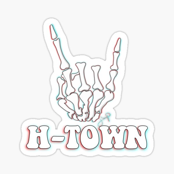 H Town Stickers for Sale