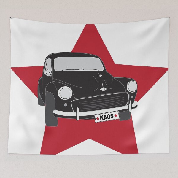 Item preview, Morris Minor Red Star designed and sold by KonstantKaos.
