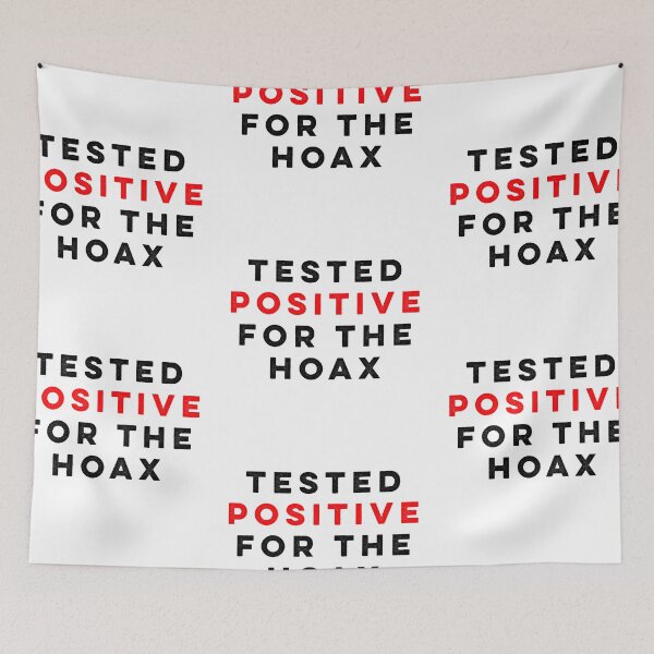 Item preview, Tested Positive For The Hoax designed and sold by HilariousThings.