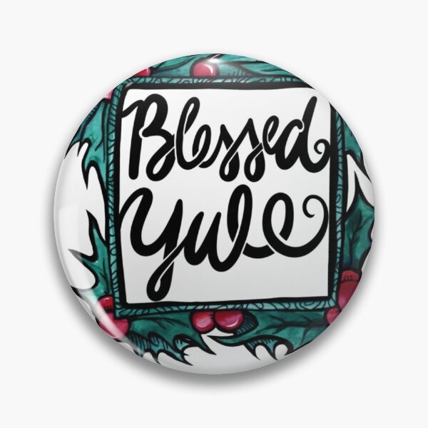 Item preview, Gesegnete Yule Pagan Holidays Wicca designed and sold by Cecil-Blackwell.