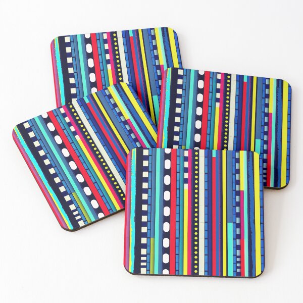 Item preview, Colorful Lines Duvet Cover designed and sold by Swooncake Press.