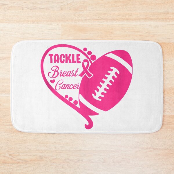 Item preview, Tackle breast cancer football pink ribbon heart love designed and sold by linhkaphung.