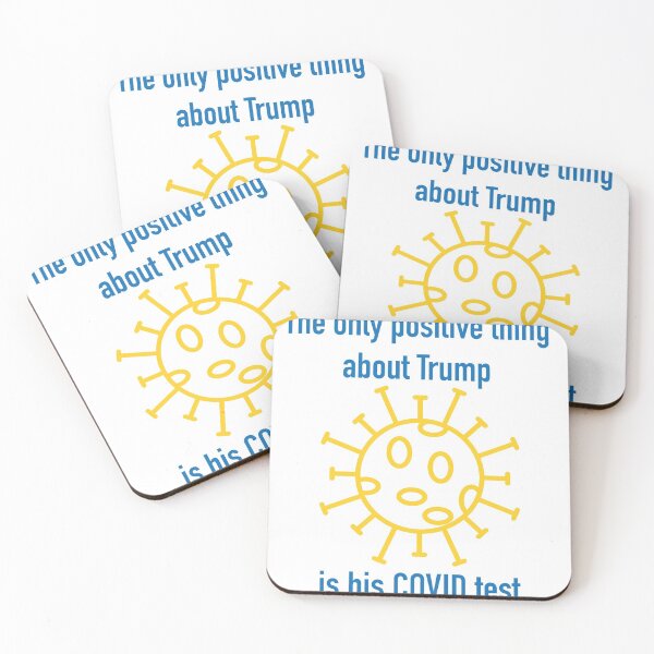Item preview, Trump positive Covid test designed and sold by Craftaholic.