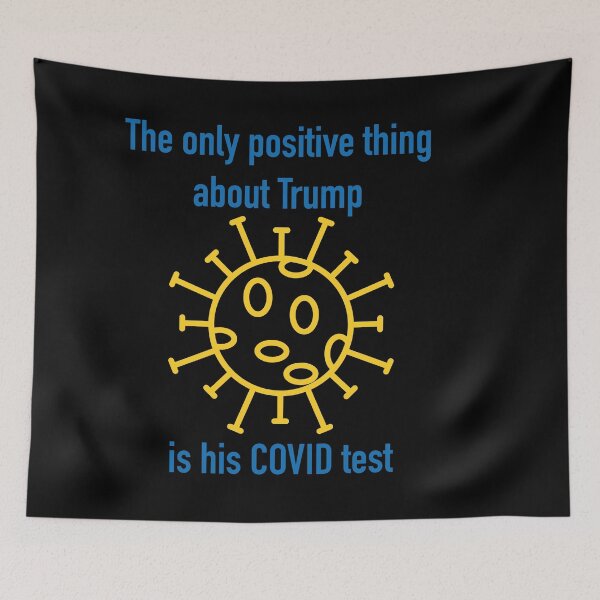 Item preview, Trump positive Covid test designed and sold by Craftaholic.