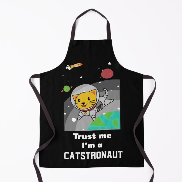Item preview, TRUST ME I'M A CATSTRONAUT - FUNNY CAT PUN designed and sold by gaCh438.