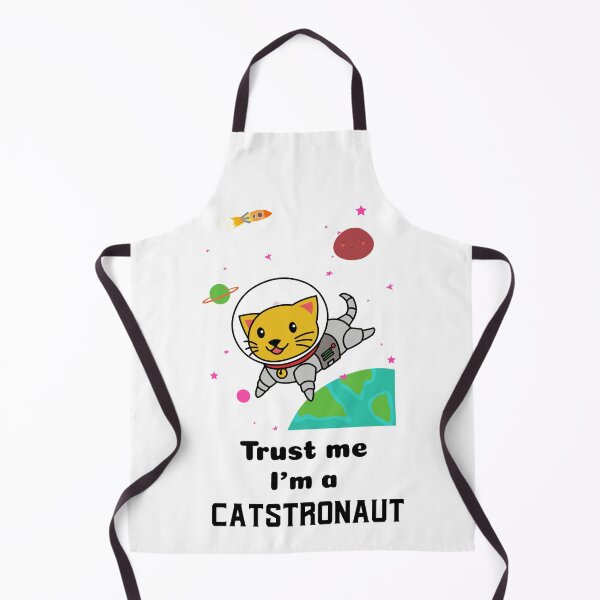 Item preview, TRUST ME I'M A CATSTRONAUT - FUNNY CAT PUN designed and sold by gaCh438.