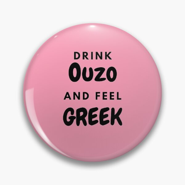 Item preview, Drink Ouzo and Feel Greek, Gifts, Apparel, Wall Art, Home Decor designed and sold by TheGreekGuy.