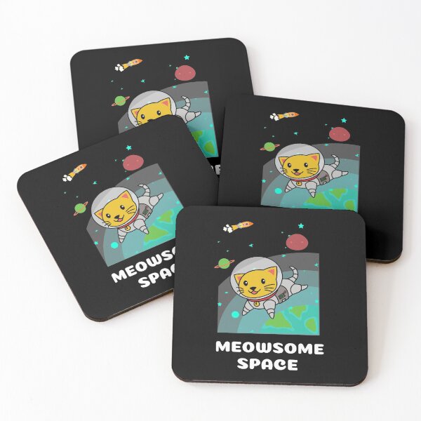 Item preview, MEOWSOME SPACE - FUNNY CAT PUN designed and sold by gaCh438.