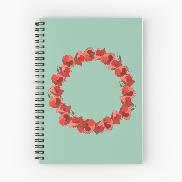 Item preview, Poppy flower wreath designed and sold by EngineerGoC.