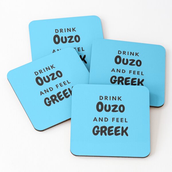 Item preview, Drink Ouzo and Feel Greek, Gifts, Apparel, Wall Art, Home Decor designed and sold by TheGreekGuy.