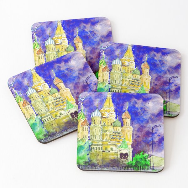 Item preview, Saint Basil's Cathedral - Moscow, Russia designed and sold by darrenyeoart.