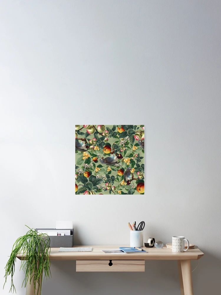 Thumbnail 2 of 3, Poster, Botanical garden designed and sold by Rococodesigns.