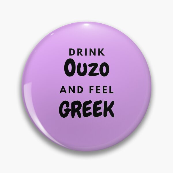 Item preview, Drink Ouzo and Feel Greek, Gifts, Apparel, Wall Art, Home Decor designed and sold by TheGreekGuy.