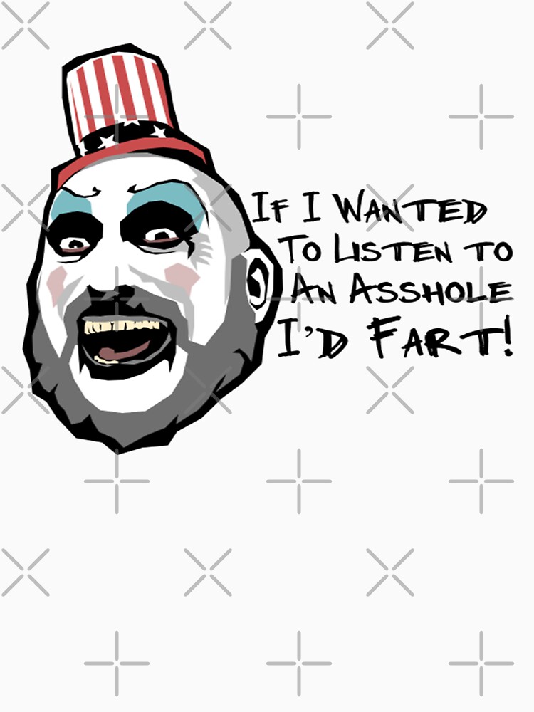 house of 1000 corpses captain spaulding t shirt